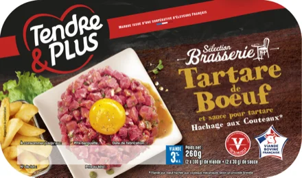 Tartare de bœuf Tendre et Plus