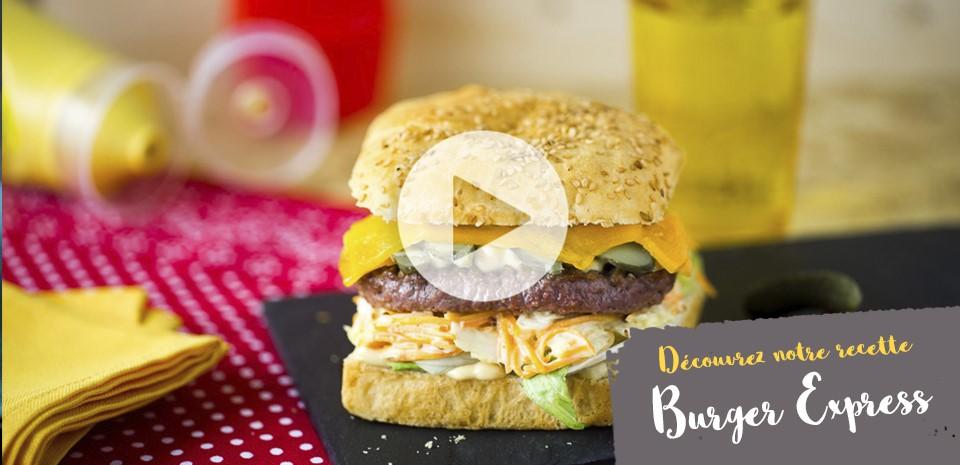 Notre recette burger 