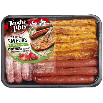 Plateau saveurs à la provençale Poitrines