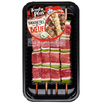 Brochettes de bœuf