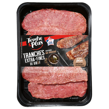 Tranches extra-fines de Bœuf marinade au Poivre
