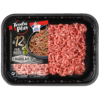 Viande hachée Charolais pur boeuf 12%