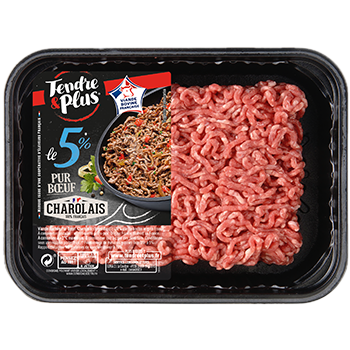 Viande hachée Charolais pur bœuf 5%