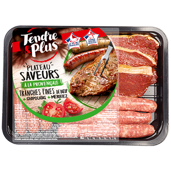 Plateau saveur tranches fines à la provençale
