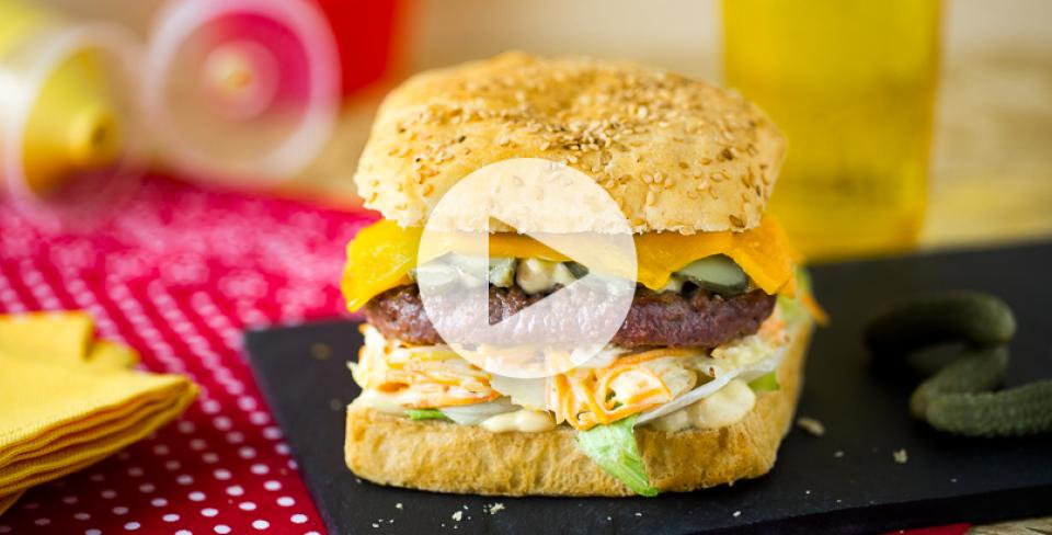 Recette Burger express