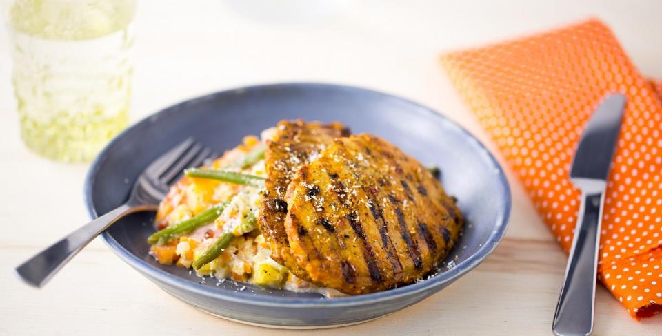 Recette Carré de porc à l’Antillaise, sauté de légumes