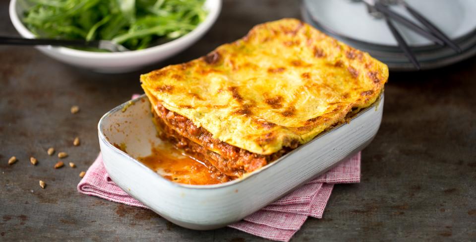 Recette lasagnes créatives, sauce béchamel au pesto
