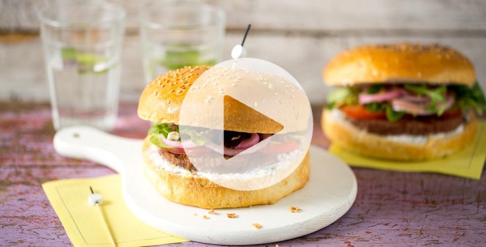 Recette Hamburger tout oignon