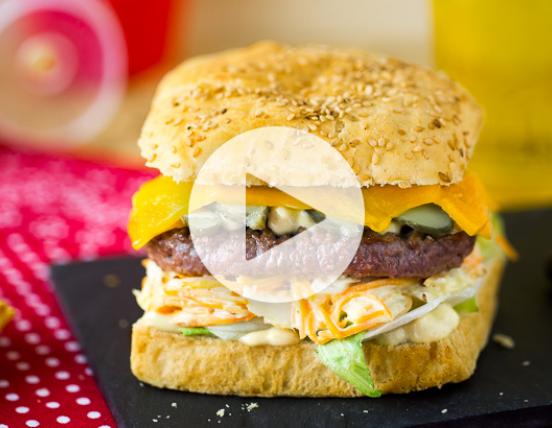 Recette Burger express