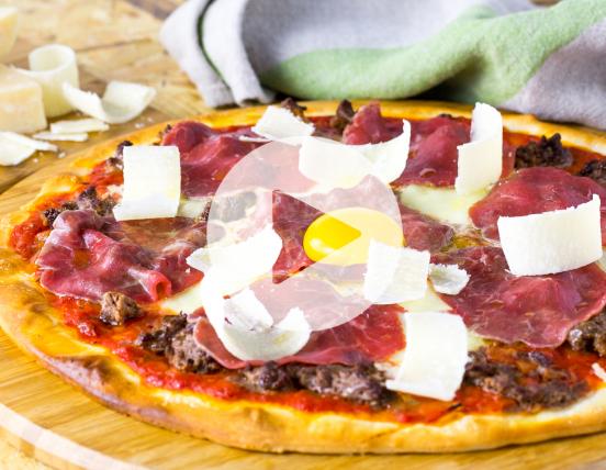 Recette Pizza Double Beef