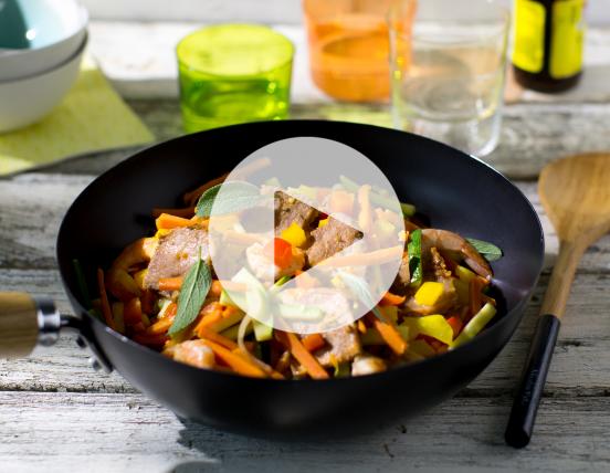 Recette Wok'entucky