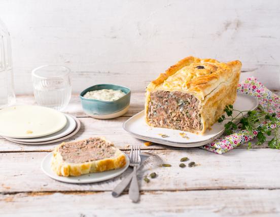 Recette pâté en croûte