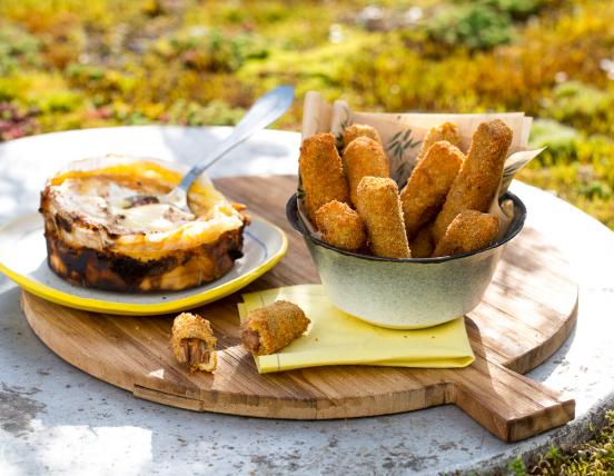 Recette Camembert au barbecue et ribs panés