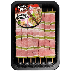 Brochettes de Porc Extra-Tendres