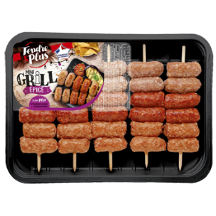 Mini grill epicé