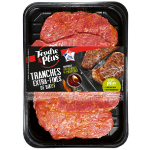 Tranches extra-fines de Bœuf marinade aux herbes de Provence 