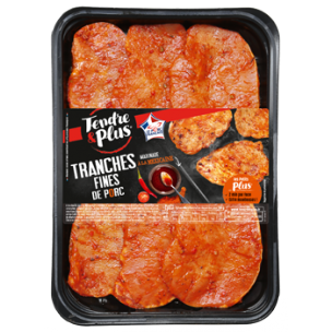 Tranches fines de porc à la mexicaine