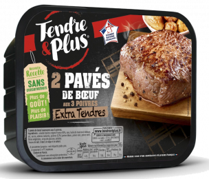 2 Pavés de Bœuf aux 3 Poivres