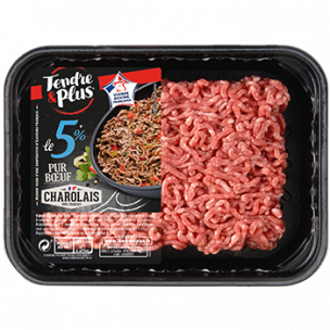 Viande hachée Charolais pur bœuf 5%
