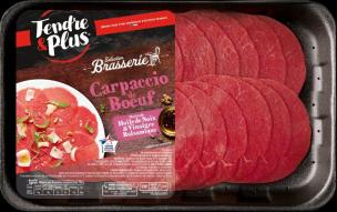 Carpaccio de Bœuf à l'Huile de Noix et Vinaigre Balsamique 