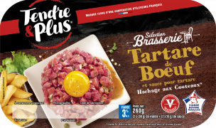 Tartare de bœuf Sélection Brasserie