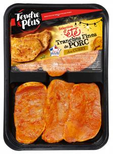 Tranches Fines de porc au curry