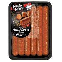 Saucisses façon chorizo