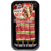 Brochettes de bœuf