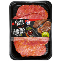 Tranches extra-fines de Bœuf marinade aux herbes de Provence 