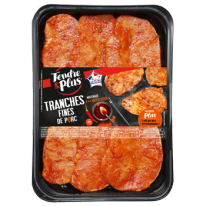 Tranches fines de porc à la mexicaine
