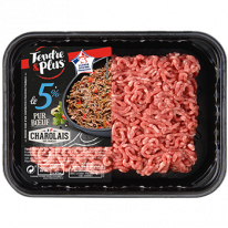 Viande hachée Charolais pur bœuf 5%