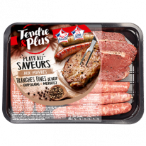 Plateau saveur tranches fines aux poivres