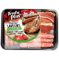 Plateau saveur tranches fines à la provençale