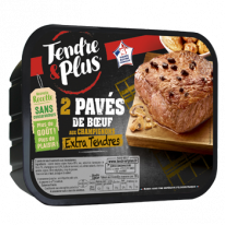 2 Pavés de Bœuf aux champignons 