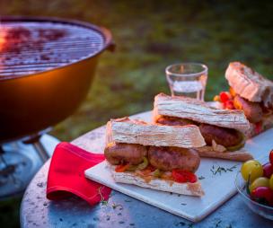 Recette Hot dog basquaise