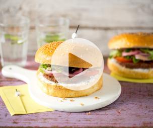 Recette Hamburger tout oignon